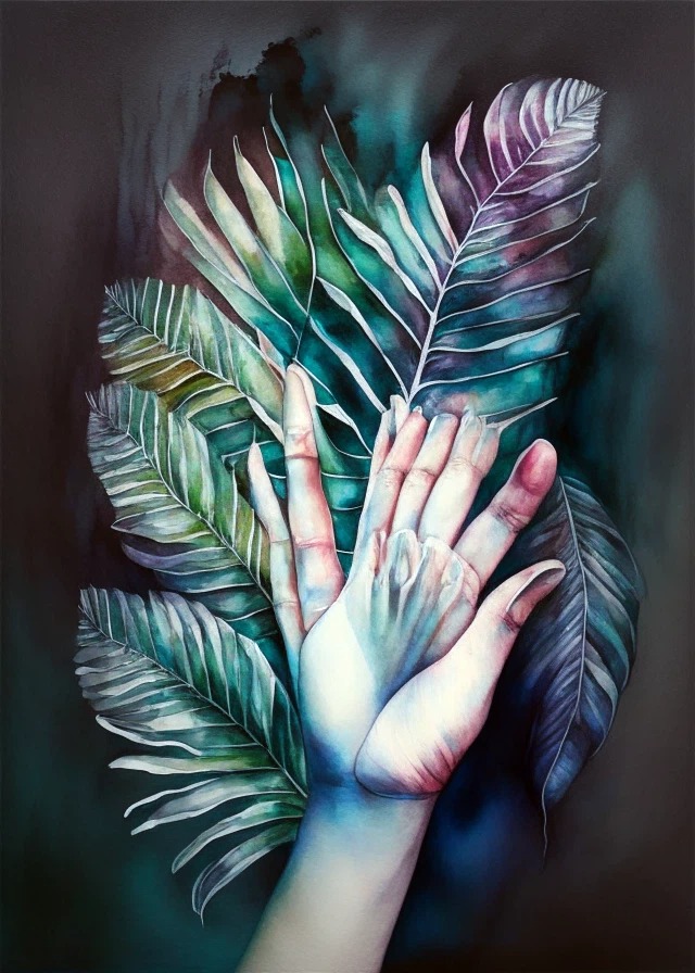 Palms by Dreamlike.art