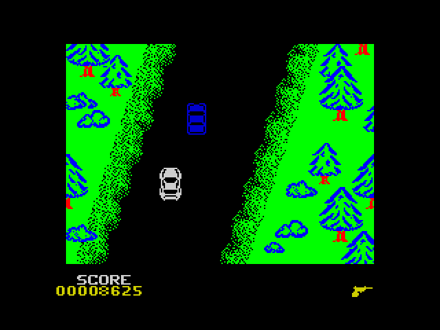 Spy Hunter on ZX Spectrum