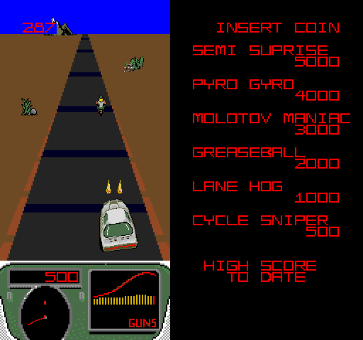 Spy Hunter II on arcade