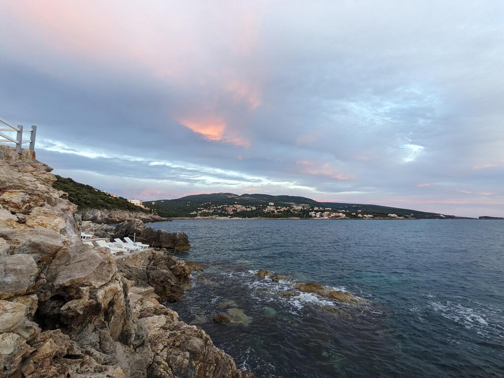 Rocky beaches of Montenegro